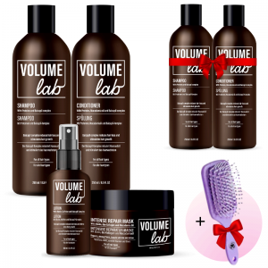 KIT INTENSIV ȘI CONCENTRAT PENTRU ÎNGRIJIREA PĂRULUI, CERCETAT CLINIC + CADOU: KIT SUPLIMENTAR