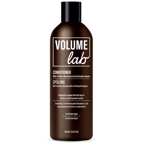 Balsamul Volume Lab întărește părul și îl protejează împotriva îmbătrânirii